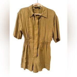 Zara Olive Green Utility Jumper